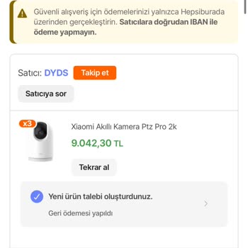 Aldığım Kameralar Yerine Daha Ucuz Ürün Gönderiliyor