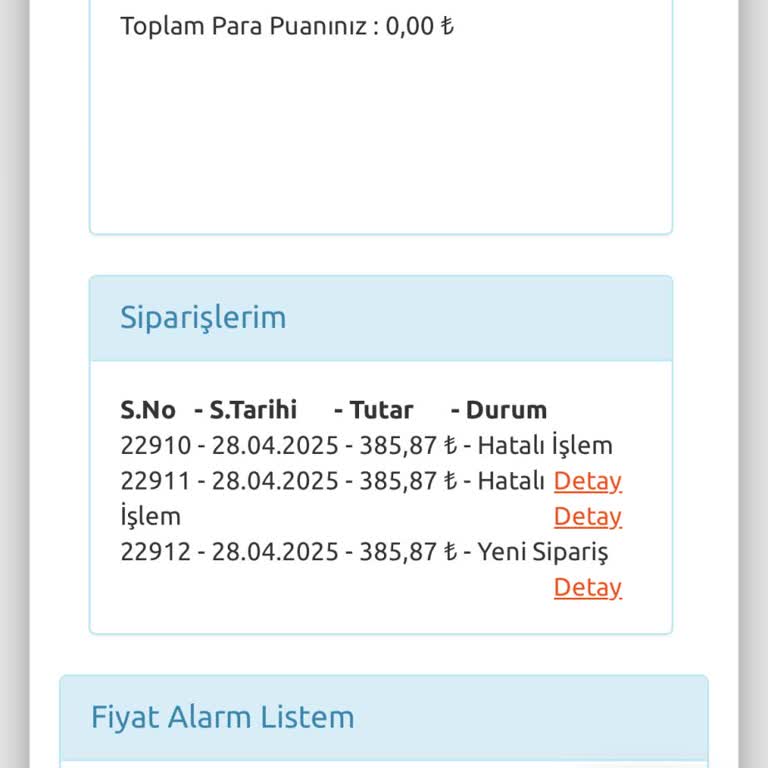 Sipariş Verdiğim Serum Fizyolojik Ürünlere Ulaşamıyor, Muhatap Bulamıyorum