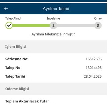 BES İptalinde Gecikme Ve Acil İşlem Talebi