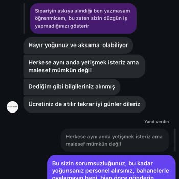 Siparişten 18 Gün Sonra Ürün Yok Param İade Edilmedi