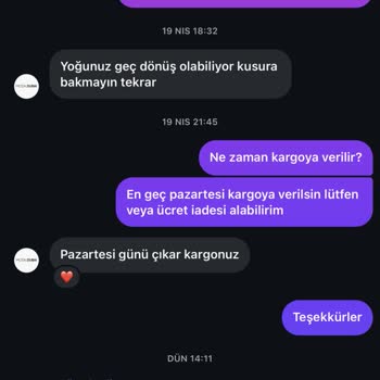 Siparişten 18 Gün Sonra Ürün Yok Param İade Edilmedi
