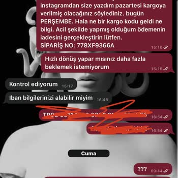 Siparişten 18 Gün Sonra Ürün Yok Param İade Edilmedi