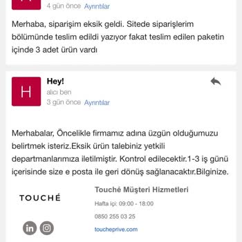 Eksik Ürünler, Ulaşılmaz Müşteri Hizmetleriyle Mağduriyet