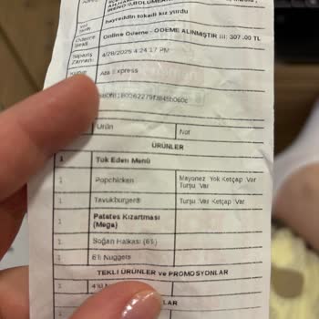 Alerji Uyarısına Rağmen Mayonezli Ürün Gönderildi