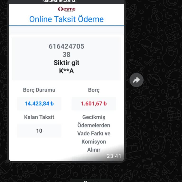 Online Ödeme Ekranındaki Hakaret İçeren Mesaj Ve Müşteri Hizmetleri Eksikliği