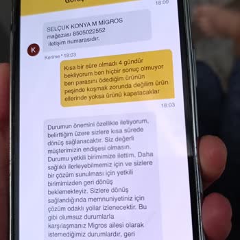 Migros Sanal Markette Yanlış Ürün Ve İlgisiz Destek Mağduriyeti