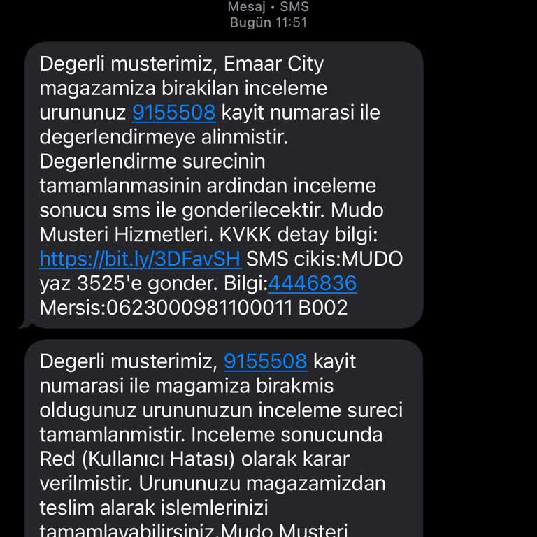 Mudo'dan Alınan Pantolonun Hızla Deforme Olması Ve İlgisiz Mağaza Yaklaşımı