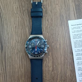 Swatch Saat Kordonu Garanti Kapsamı Dışında Bırakıldı