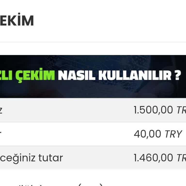 Bonus Çekiminde Beklenmedik Çevrim Şartı Sorunu