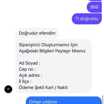 Yanlış Ve Eksik Ürün Gönderimi Mağduriyeti