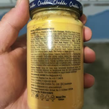 Yeni Alınan Cheddar Makarna Sosunun Küflenmesi Ve Koruyucu Eksikliği Şüphesi