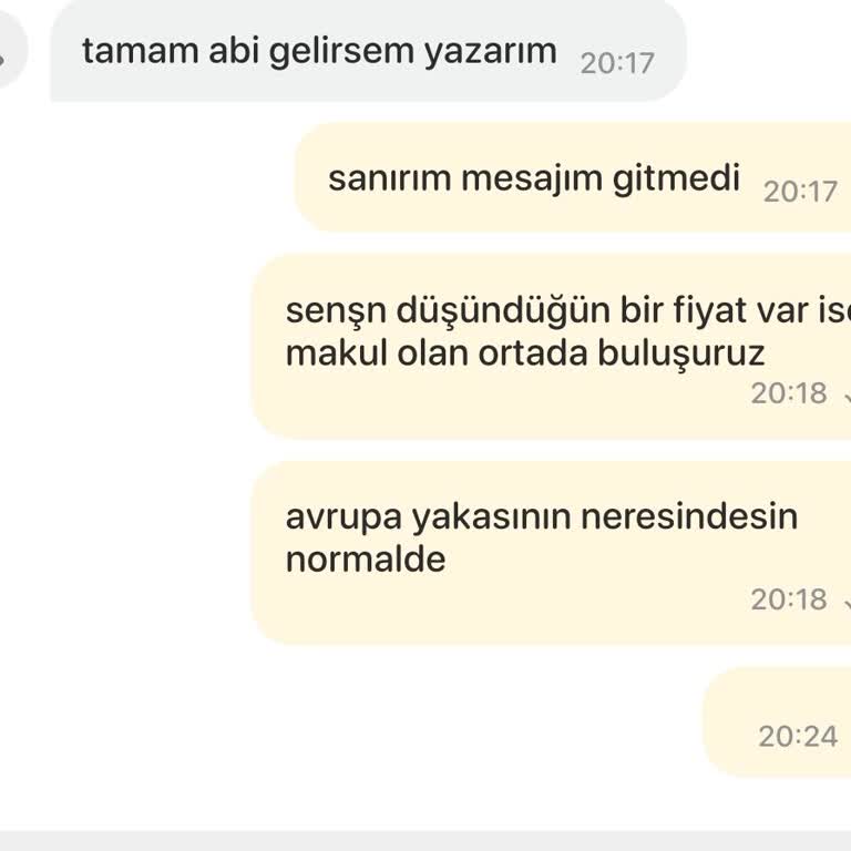 Letgo Mesajlarında İletişim Sorunu: Mesajlar Tek Tıkta Kalıyor