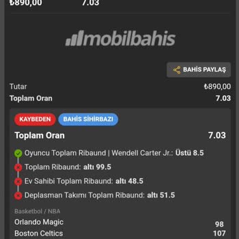 Mobilbahis Bahis Sonuçlarında Haksız Değerlendirme Ve Yetersiz Müşteri Desteği