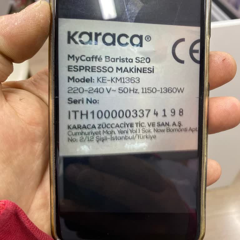 Karaca Barista S20 Süt Isıtma Sorunu Ve Servis Çözüm Eksikliği