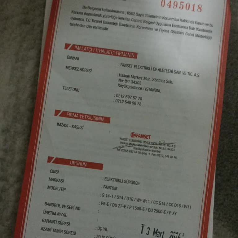 Süpürge Kullanırken Çıkan Kıvılcım Ve Yaşadığım Korku