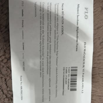 FLO'dan Aldığım Ayakkabılarda Hızlı Deformasyon Ve Yetersiz Çözüm