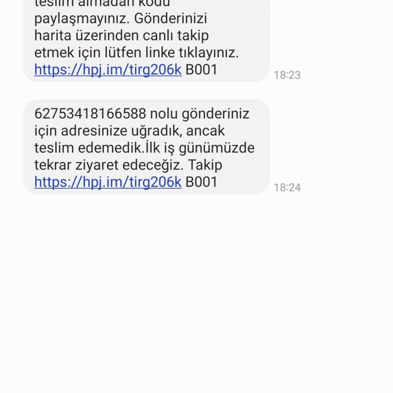 Teslimat Adresim Değiştirilemedi, Kurye İletişime Geçmedi