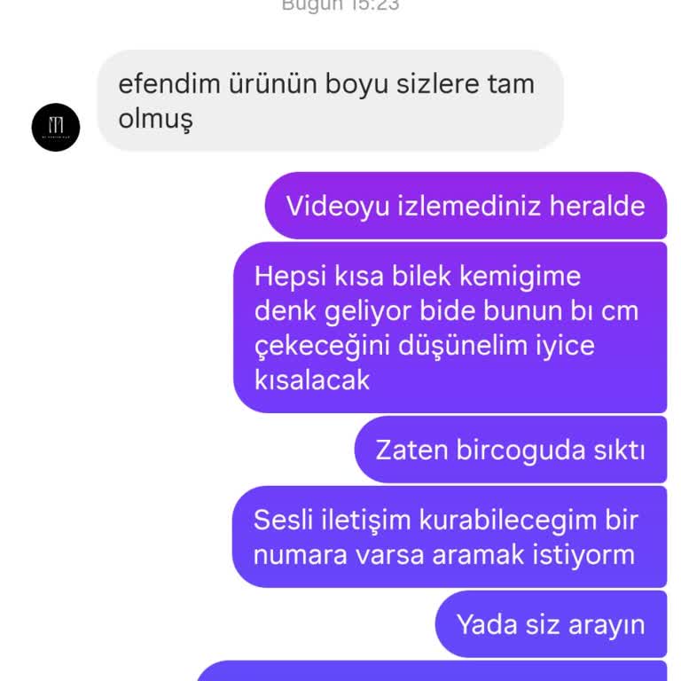 Yanlış Beden Pantolon Ve İletişimsiz Satıcı Mağduriyeti