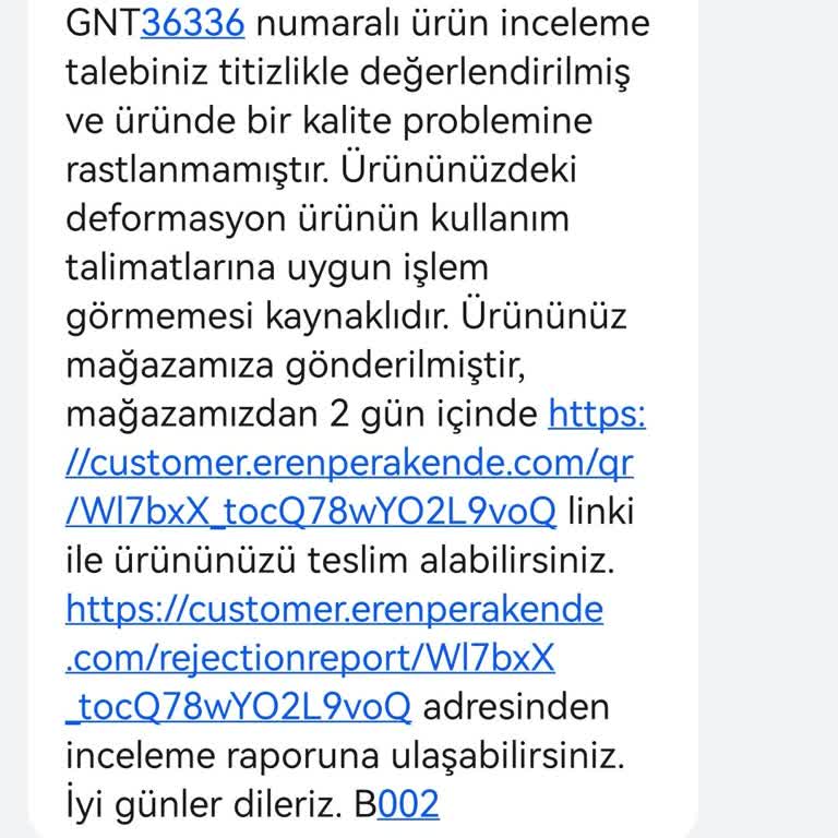Gant Ayakkabıda Taban Ses Sorunu Ve İnceleme Mağduriyeti