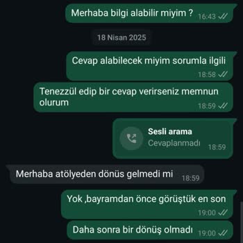 Ayakkabı Tamiri İçin Ödeme Yapıldı, Ürünler Teslim Edilmedi Ve İletişim Sağlanmıyor