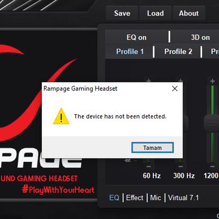 Rampage Forte Y 7.1 Kulaklık Sürücü Sorunu Ve Algılanmama Hatası
