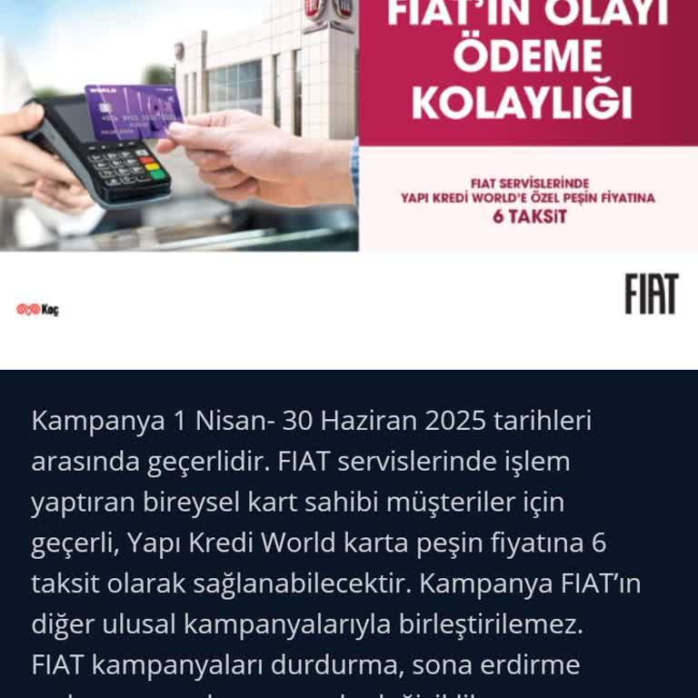 Fiat Yetkili Servislerinde Farklı Bakım Ücretleri Ve Kampanya Uygulanmaması Mağduriyeti