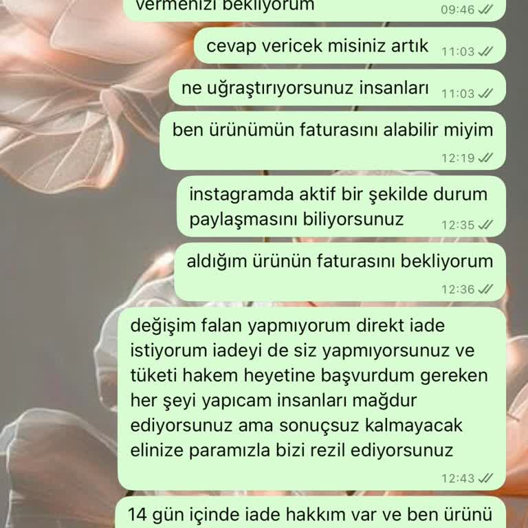 Faturamı Göndermeyen İşletme İletişimi De Engelledi