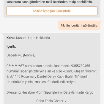 Kargom Açılmış Ve Trendyol Çözüm Sunmadı