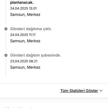 PTT Kargo Adres Hatası Nedeniyle Siparişim Teslim Edilmedi, Müşteri Hizmetlerinden Yetersiz Destek Aldım