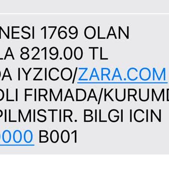 Bilgim Dışında Yapılan Yüksek Tutarli Alışveriş İptal Edilmiyor