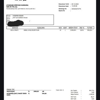 Ayakkabı Değişimi İçin İki Firma Arasında Mağdur Edildim, Hakkımı Alamıyorum