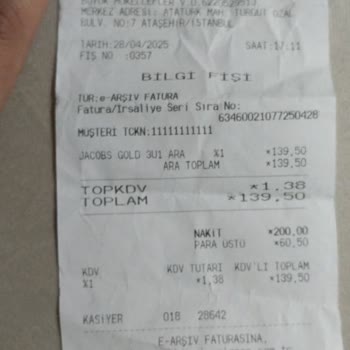 Jacobs Gold Kahve Paketinde Bozuk Ürünle Karşılaştım