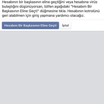 Kimliğim Onaylanmadığı İçin Facebook Hesabıma Erişemiyorum