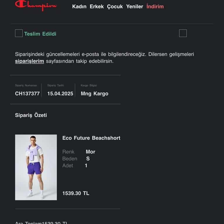 Yanlış Kargo Ve Teslimat Bilgisiyle Ücret İadesi Yapılmadı