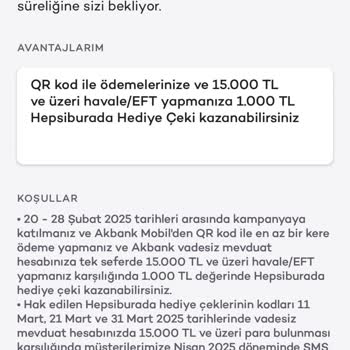 Kampanya Şartlarını Yerine Getirdim, Hediye Çekim Verilmedi!