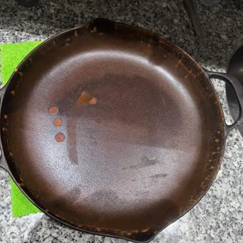 Aldığım Döküm Tava Paslandı, Hayal Kırıklığı Yaşadım