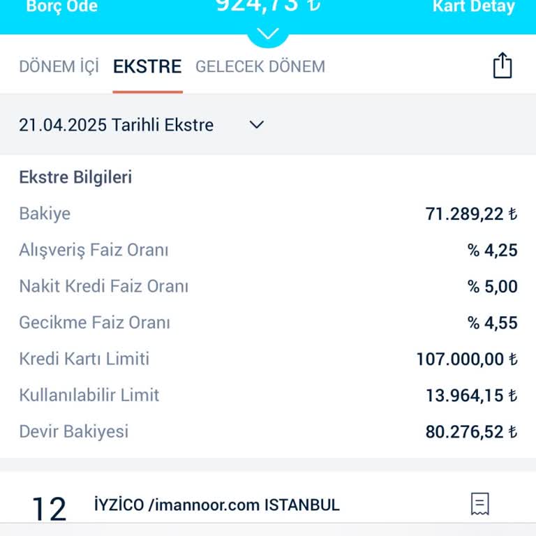 Ekstre Tarihleri Bilgim Dışında Değiştirildi, Mağduriyetim Giderilmiyor