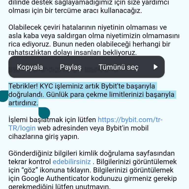 Kimlik Doğrulama Sonrası İşlem Engeli Ve İletişim Sorunu