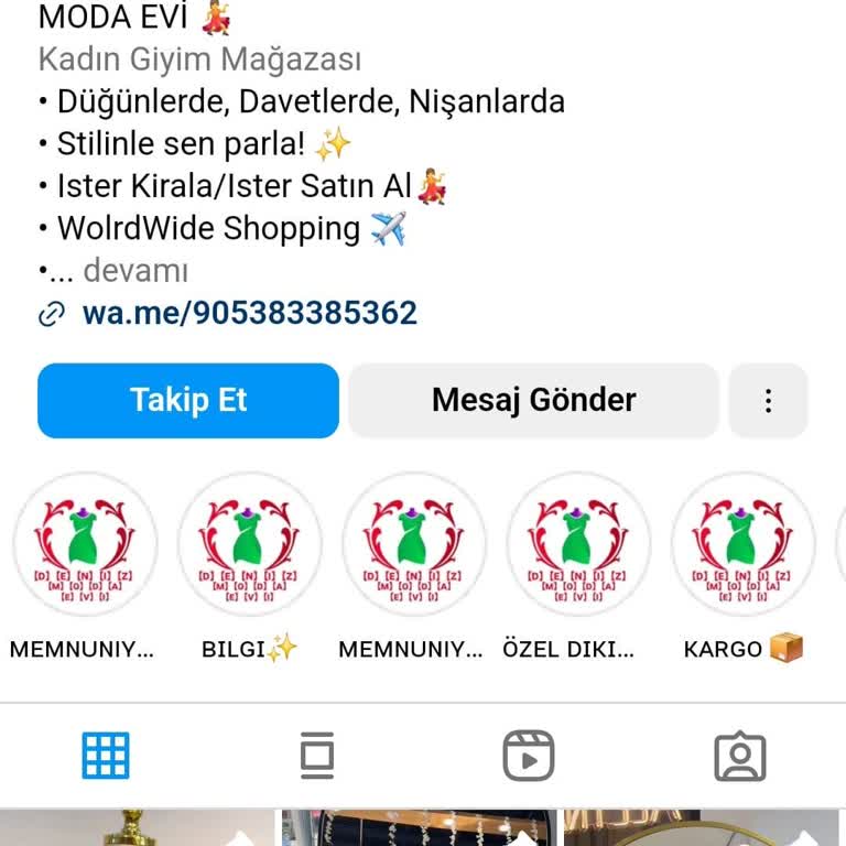 @denizmodaaevi Instagram'da Sahte Elbise Satışıyla Mağduriyet Yaşadım