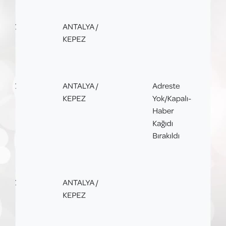 PTT İle Gönderilen Kartım Bir Türlü Teslim Edilmiyor