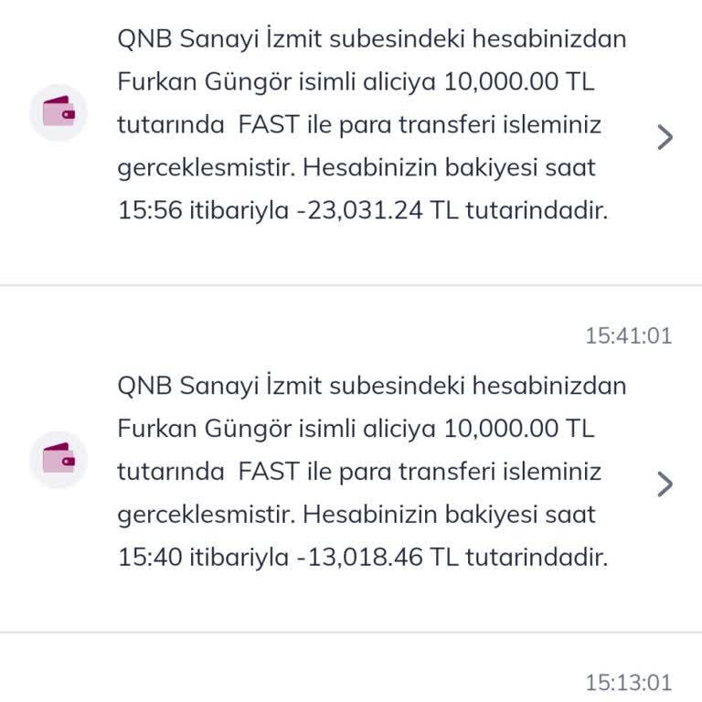 İzinsiz Para Transferi Sonrası İade Taleplerimin Onaylanmasını İstiyorum
