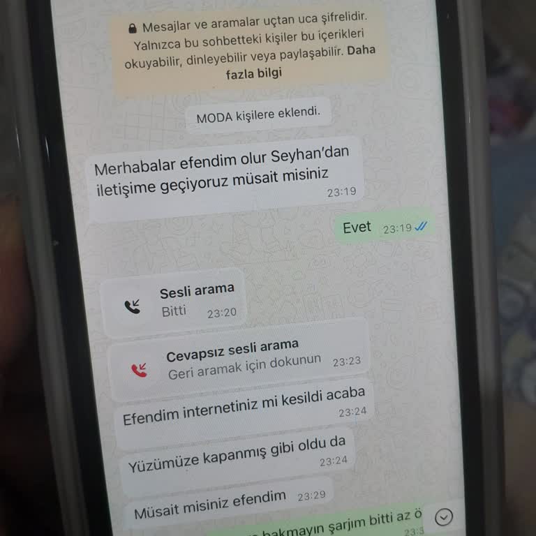 Sipariş Sonrası Yaşanan Güvensiz İşlem Ve İletişim Sorunu