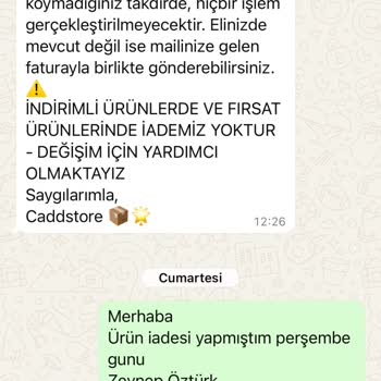 İade Sonrası İletişim Tamamen Kesildi