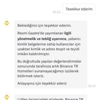 Binance TR Hesabıma Erişim Engellendi Kimlik Doğrulama Sorunu Yaşıyorum
