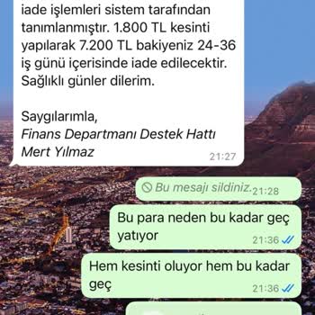 Epttavm Üzerinden Yapılan Alışverişte %10 Kesintiyle İade Tehdidi