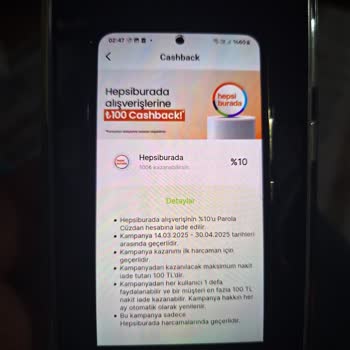 Cashback İadesinde Haksızlık: Kampanya Şartları Belirsizliği