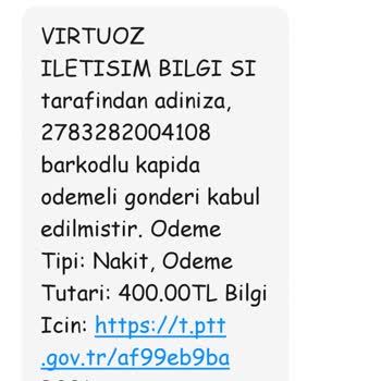 PTT Kargo Teslimatında Büyük Gecikme Ve İletişim Sorunu