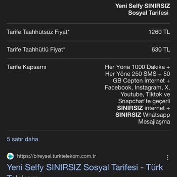 Türk Telekom'un Faturalı Paketlerde Tutarsız Bilgilendirmesi Ve Müşteri Hizmetlerine Ulaşılamaması