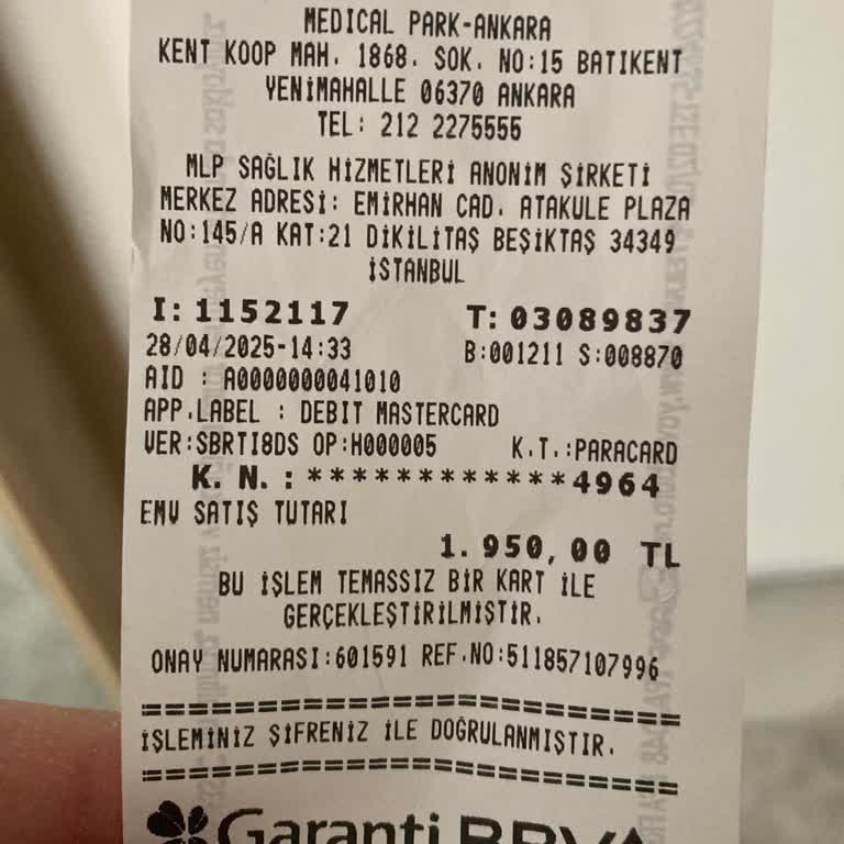 Muayene Sonrası Sürpriz Ücret Talebi Ve Yetersiz Bilgilendirme