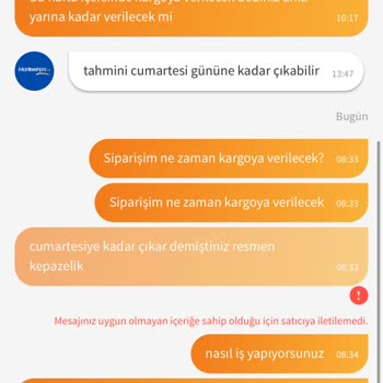 Siparişim Haftalardır Kargoya Verilmiyor, Cevap Da Yok!